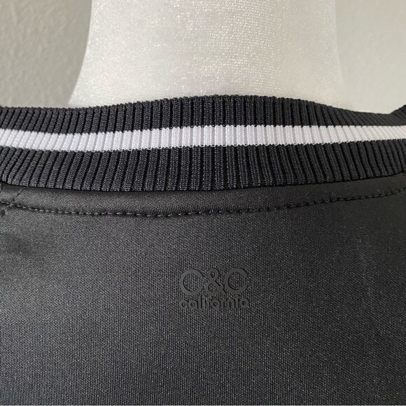 C&C California Womens Black Pullover Top SZ S NWT - Picture 5 of 15